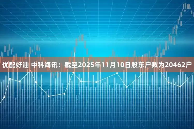 优配好油 中科海讯：截至2025年11月10日股东户数为20462户